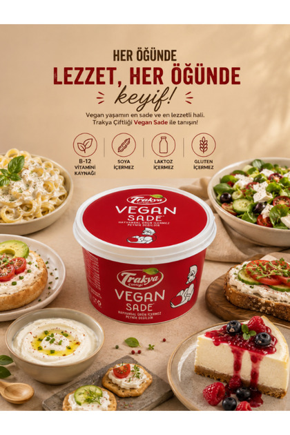 Vegan Sade Krem Peynir