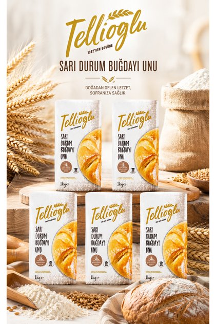 Sarı Buğday Unu 5x1 kg