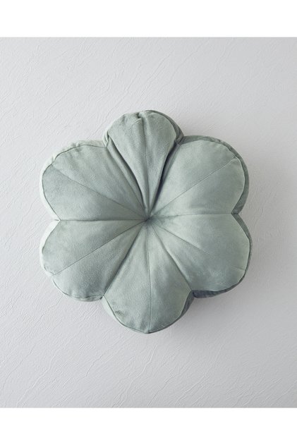 Artistic Bloom Decorative Throw Pillow 40 cm Green
