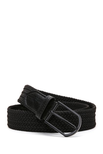 Men's Black Fabric Belt 000A2D1302529