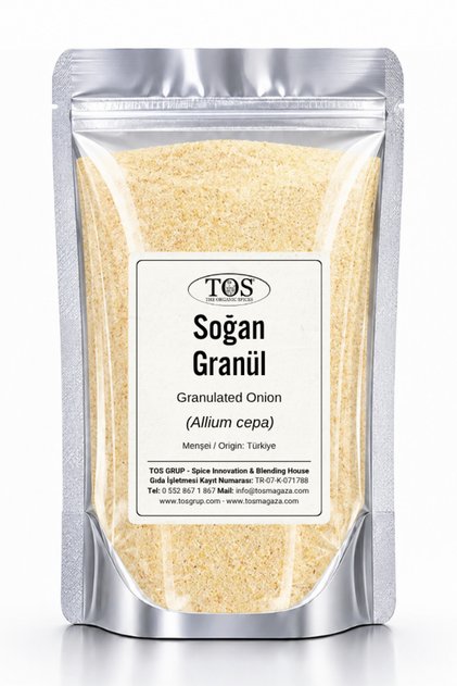 Soğan Granül 50 gr (1. Kalite) Allium cepa / Granulated Onion