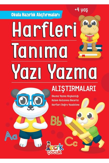 Harfleri Tanıma Yazı Yazma Alıştırmaları