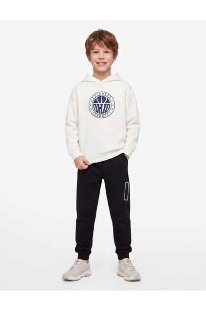 Zipper Detailed Cotton Sweatpants