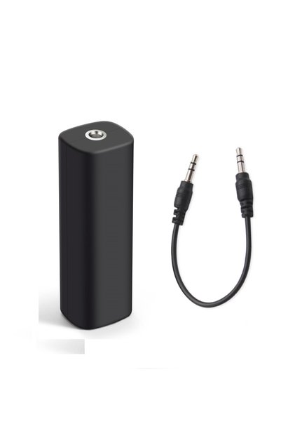 Black Audio Ground Loop Isolator 3.5mm AUX Stereo Noise Eliminator Speaker Car Noise Reduction Noise