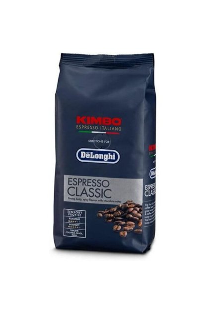 Cafea boabe Kimbo Espresso Classic DLSC610 - 5513282361, 250g, 35% Arabica - 65% Robusta, Prajire medie, Intensitate 5