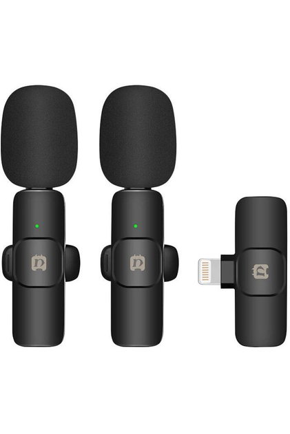 Set microfoane lavaliera wireless cu Lightning PU3150B