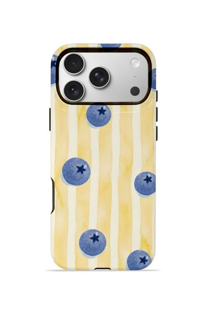 iPhone 17 Pro Max Vorian Dual Layer Case Blueberry Sun Stripe