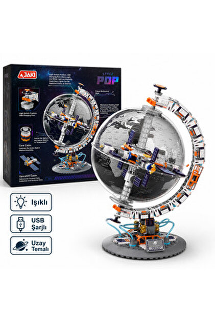 Vagonlife JAKİ Space Pop Serisi Sertifikalı Dünya Haritası 770