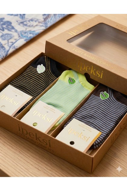 Women's Bamboo Booties Socks Set of 3