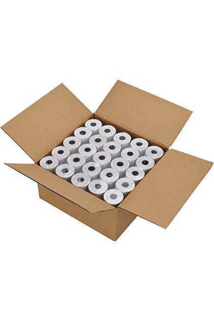Thermal Receipt Paper Roll 57X40, Box of 100 Rolls