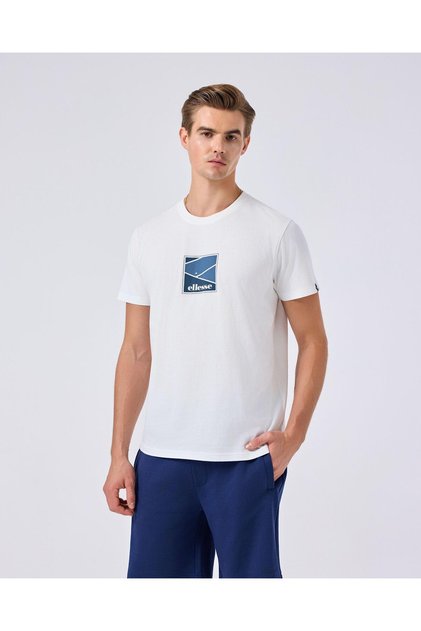 Tricou bărbătesc M-6SM5025-OF Alb murdar