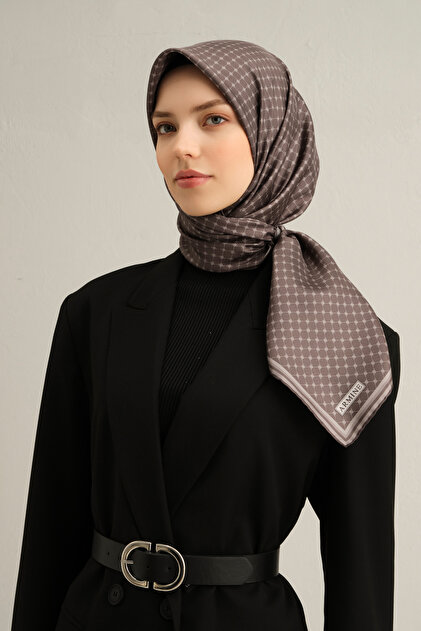 100% Sura Silk Scarf 9345D (S) (Nostalgia)-80