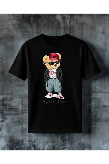 Hiphop Style Ayici Fashion Printed Oversize T-Shirt