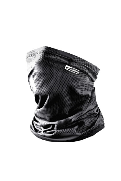 Dark Gray Summer Sunscreen Ice Silk Mask Neck Gaiter UV Protection Face Cover Sunscreen Face Mask Ou