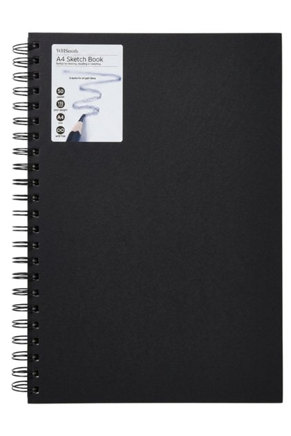 Sketch Book Spiral Drawing Notebook A4 50 Sheets 135 Gr