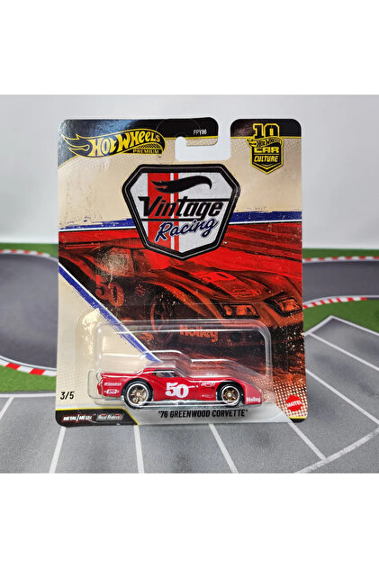 HOT WHEELS 2026 Premium Vintage Racing Beşli Araba Seti FPY86