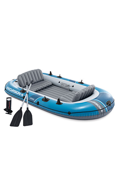 【中古】 Bon voyage Sucrette Intex Excursion 4 Şişme Bot Seti 4 Kişilik Kürekli - Pompa