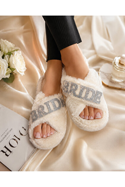 lafazan BRIDE Terliği Gelin Terlik Brideshower Bride To Be