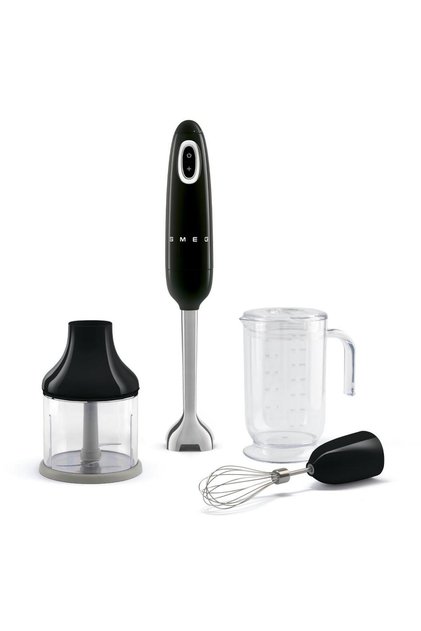 50's Style HBF03BLEU Hand Blender, 700 W, 1.4 L, Black