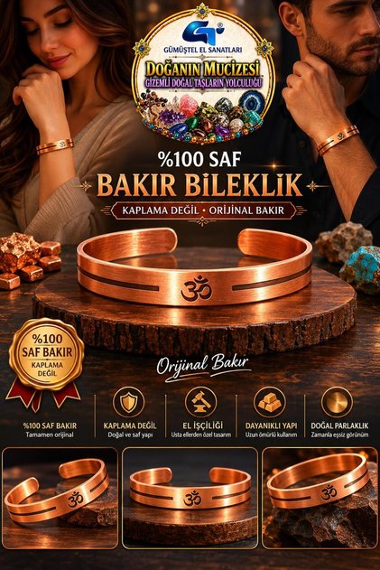 Original Copper Bracelet 100% Copper