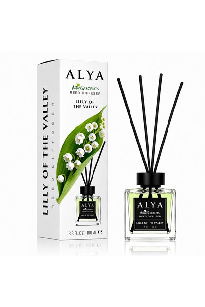 Odorizant de cameră cu bețișoare Nature Scents, Lăcrămioare, 100 ml