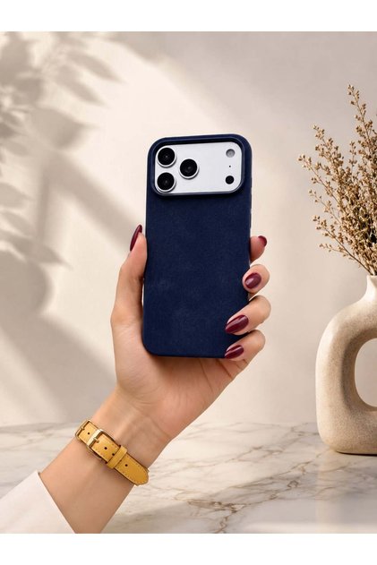iPhone 17 Pro Max Case Fabric Textured Magsafe Premium Stone Case