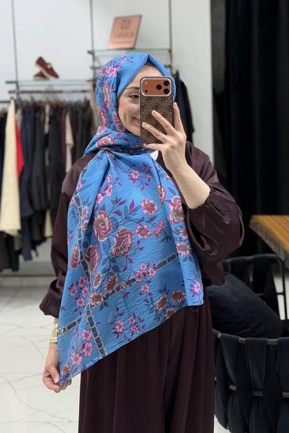 Tensoft Şal 02370 Bebe Mavisi
