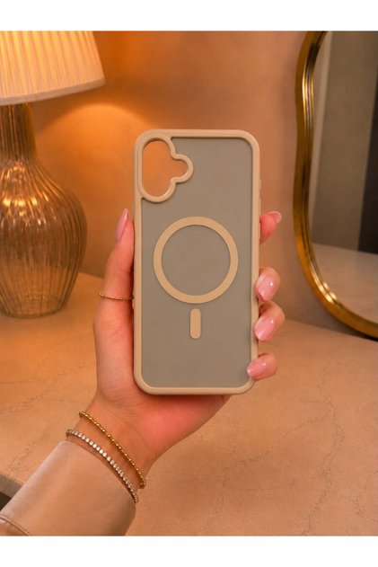 iPhone 17 Case Magsafe Compatible Premium Matte Frosted Back Phone Case