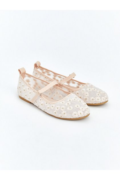 I Floral Mesh Girls' Ballerinas from Freezen Store