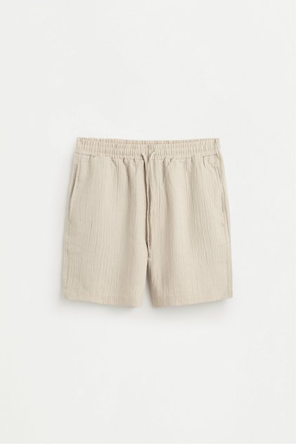 Dökümlü jogger bermuda şort