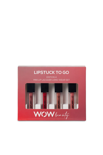 Lipstuck To Go - 4 Mini Lipstick Kit Makeup Set