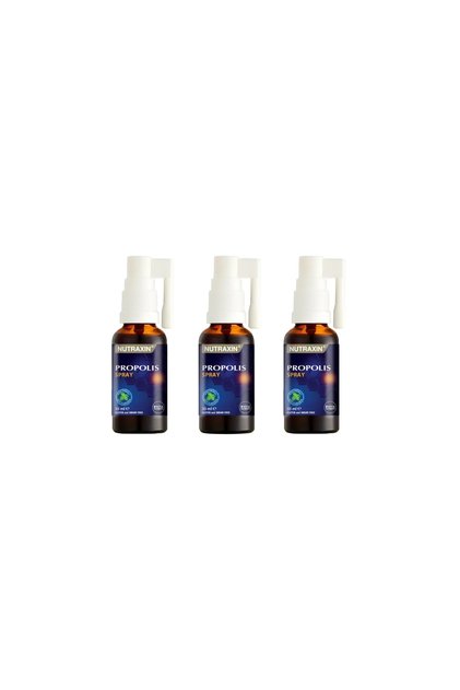 Propolis ve Meyan Kökü İçeren Boğaz Sprey 30ml (3 Adet)