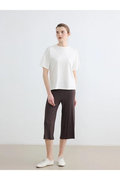 Elastic Waist Women's Capri (S6)