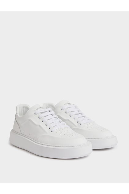 Beyaz %100 Deri Sneaker Ayakkabı 50324386-VR013