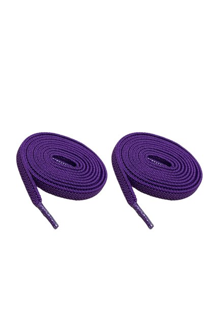 Koyu Mor, Yassı, Elastik,100 cm Uzunlukta, 1 cm Eninde, Bağla-Bırak, Sünen, Lastik Bağcık, 1 Çift