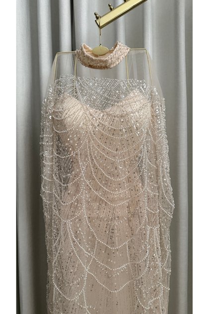 Queens Gown Waterfall Style Evening Dress 2020S Luxury Bridal Fashion 🤍 👑