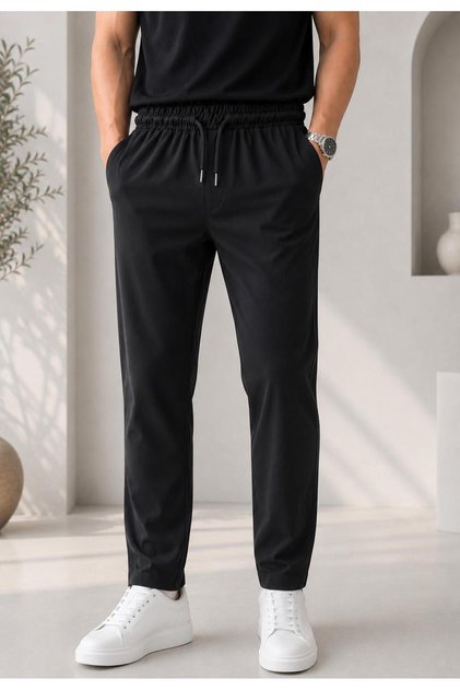 Men's Modal Fabric Baggy Pants