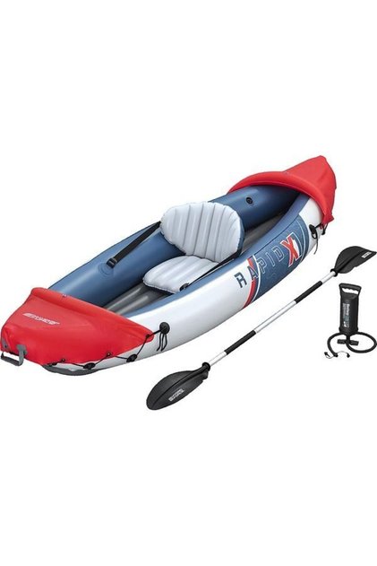 Caiac Hydro-Force Rapid X1, 290 x 91 x 42 cm, capacitate de susținere 120 kg, multicolor