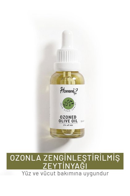 Ozonla Zenginleştirilmiş Zeytinyağı Yüz ve Vücut Bakım Yağı 30 ml