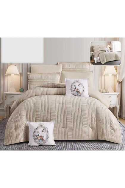 New 8-Piece Quilt Set with a Quilt Cover and a Bedspread