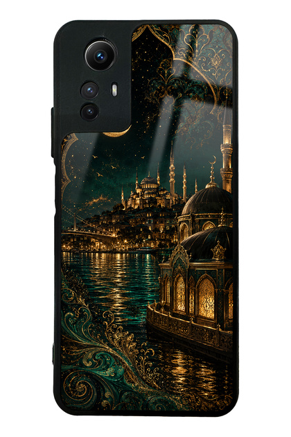 Xiaomi Redmi Note 12S Emerald Bosphorus Palace Design Glossy Phone Case