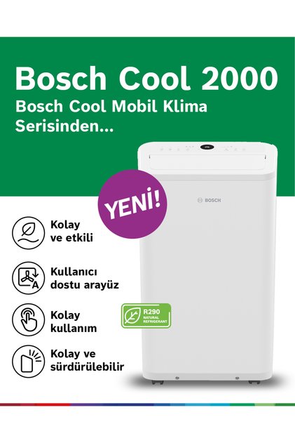Cool2000 Portatif Mobil Klima 9000btu