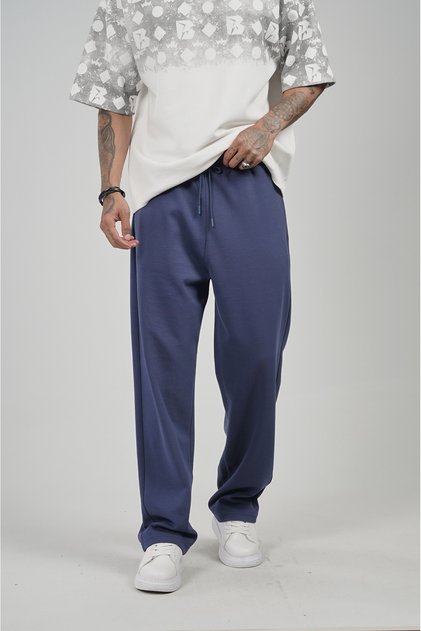 Trend Biz Elastic Waist Pocket Baggy Fit Men's Sweatpants