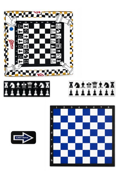 Chess Set Blue,Foldable Magnetic Chess,Game for Kids,Adults and Beginners,Travel,Home,Table,Outdoor,And Learning