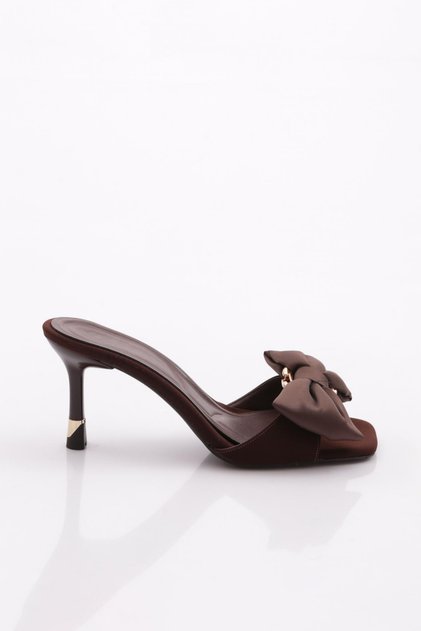 8037 Women's Accessory Heeled Slippers