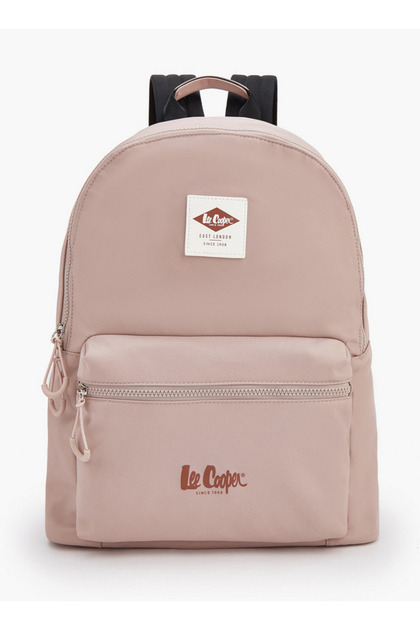Solid Backpack with Adjustable Shoulder Straps