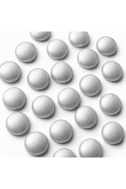 8 mm Ceramic Hotfix Pearl White – 288 Pieces | Iron-On Decorative Pearl Stone