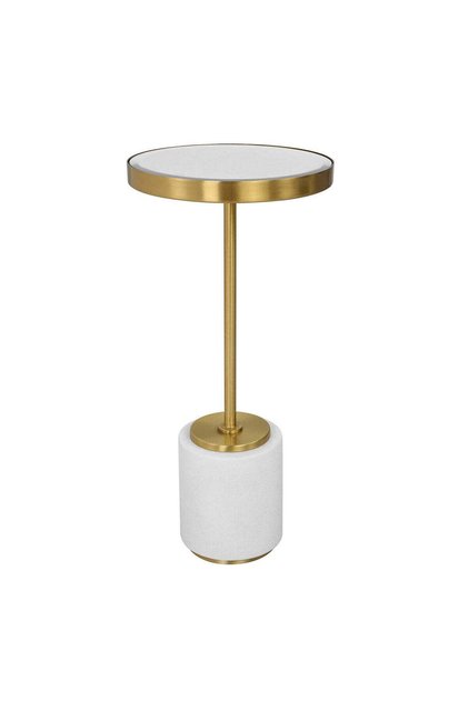 Laurier White Drink Table