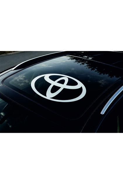 Car Sunroof Toyota (Sunroof) Auto Asti̇cker(50X32 cm)