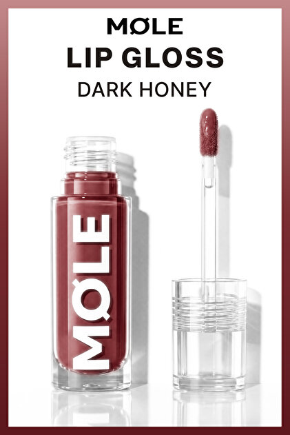 Lip Gloss Lip Gloss - Moisturizing Non-Sticky Glossy Gloss - Darkhoney